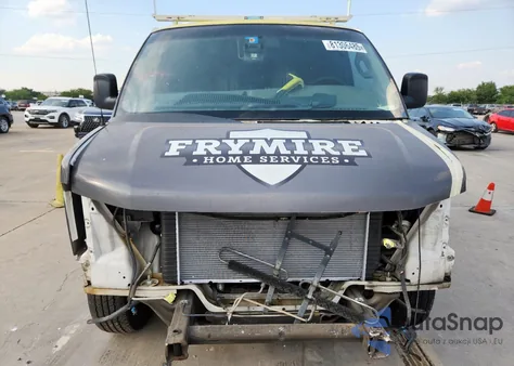 2017 Chevrolet Express G2500 z USA, uszkodzony, nr VIN 1GCWGAFF6H1127672